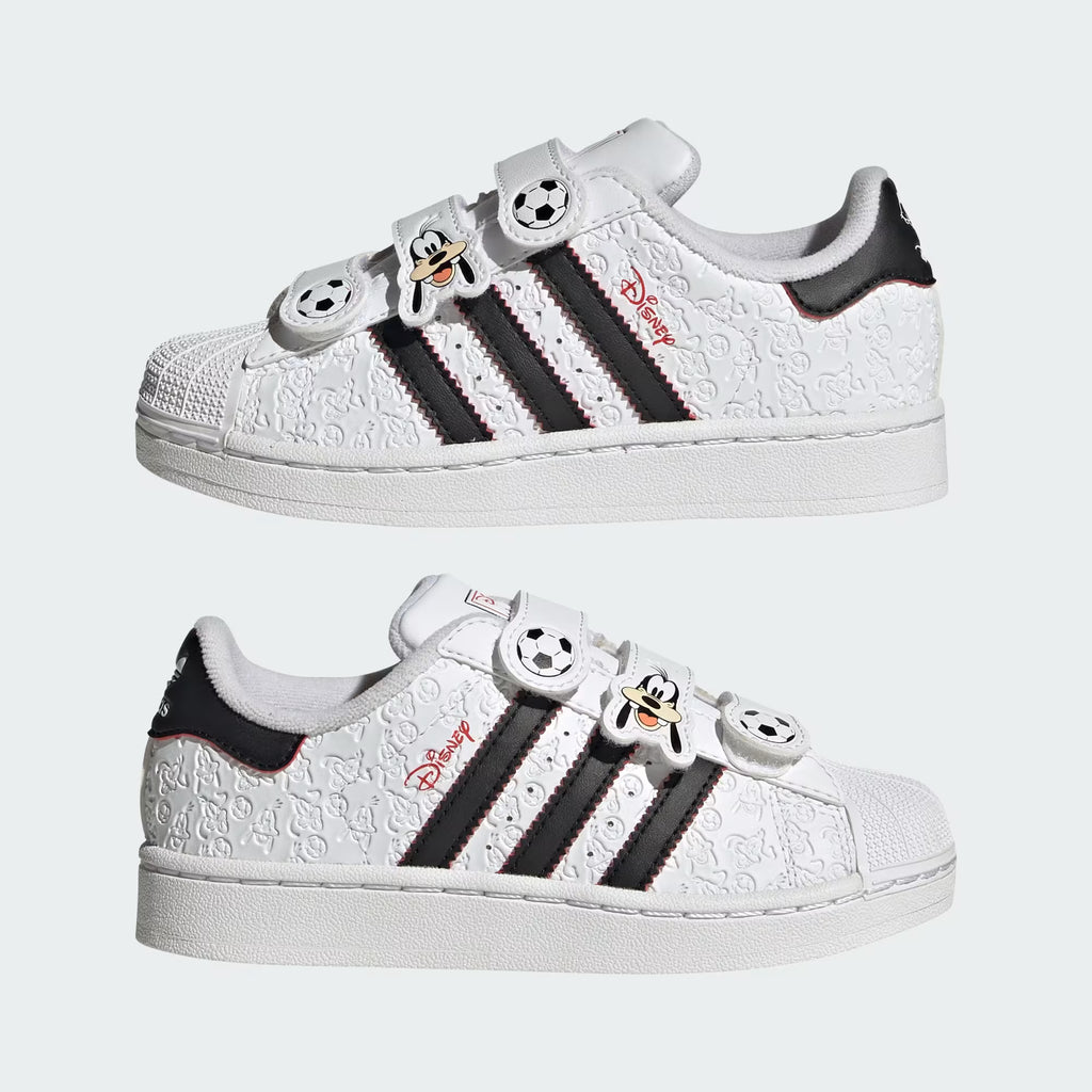 ADIDAS DISNEY SUPERSTAR II COMFORT CLOSURE SHOES