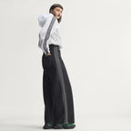 HIGH RISE WIDE LEG DENIM PANTOLON