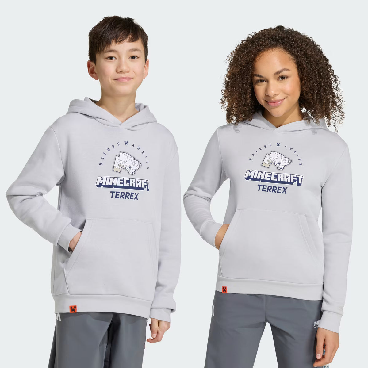 ADİDAS MİNECRAFT TERREX KAPÜŞONLU SWEATSHİRT