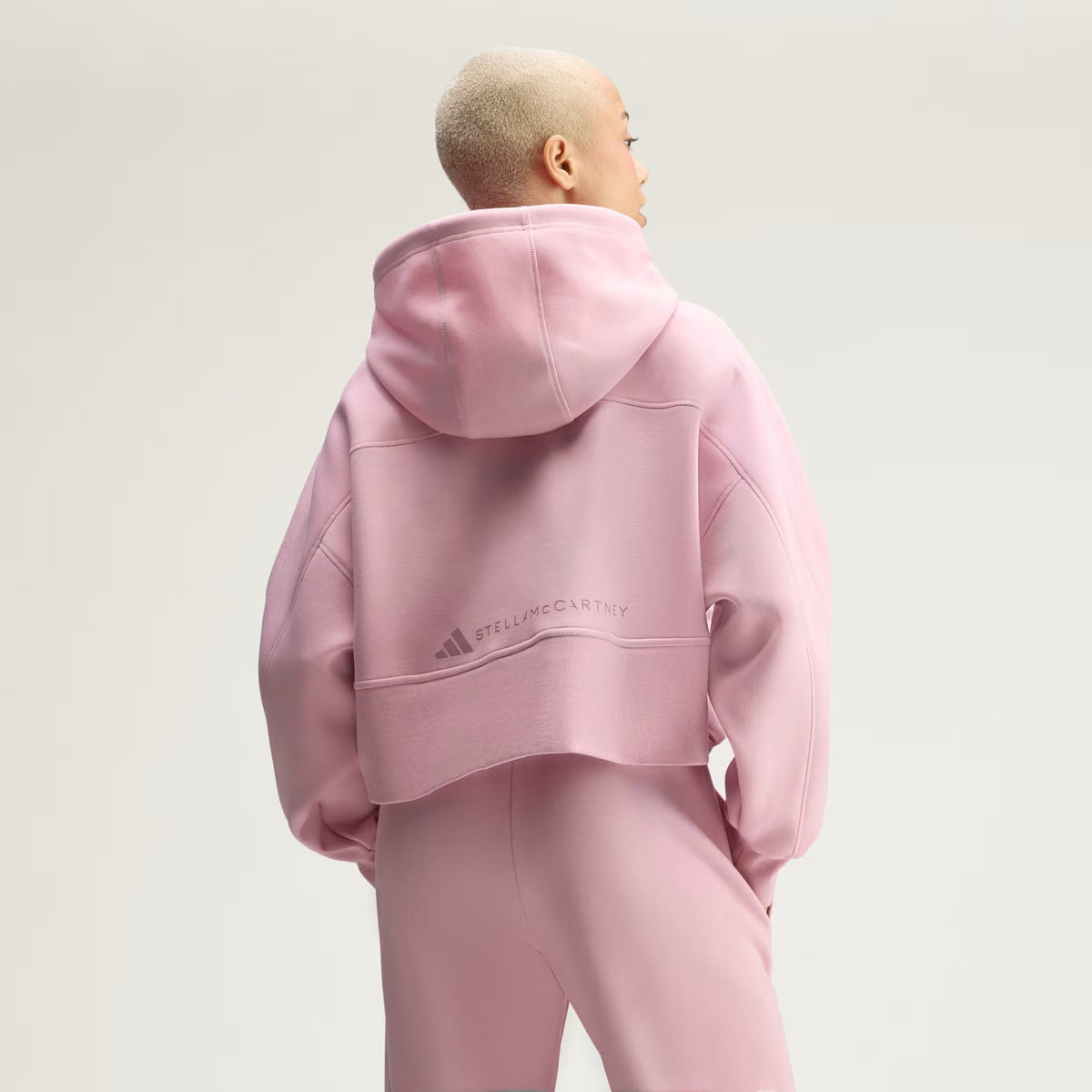 ADİDAS BY STELLA MCCARTNEY SPORTSWEAR KISA KAPÜŞONLU SWEATSHİRT