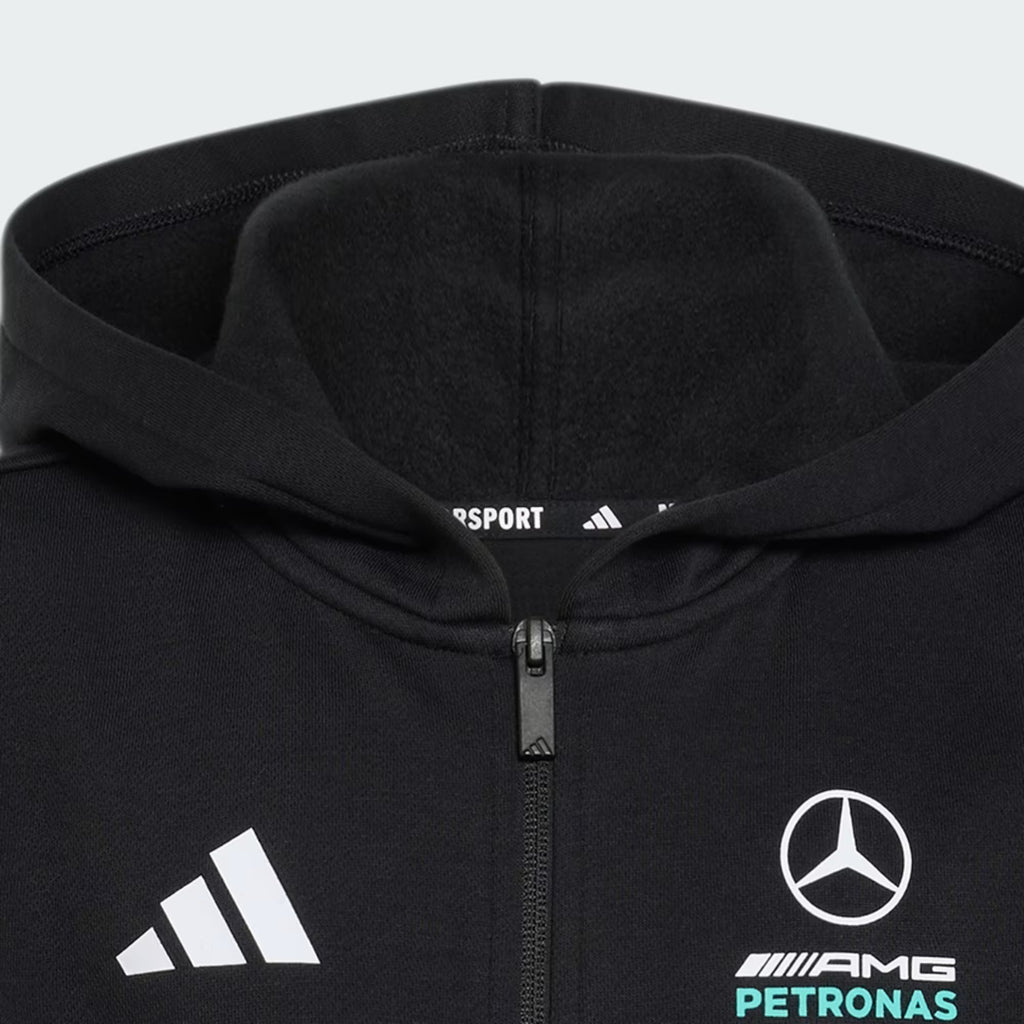 MERCEDES - AMG PETRONAS FORMULA 1 TEAM DNA TAM BOY FERMUARLI KAPÜŞONLU ÜST