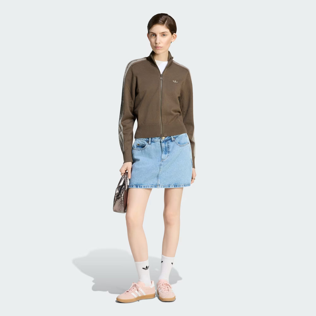 3-STRIPES DENIM SKIRT