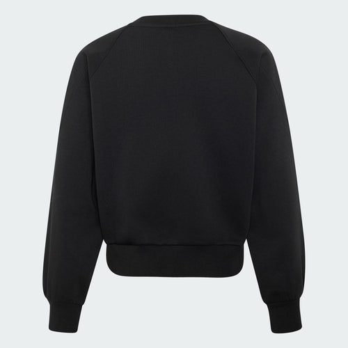 SEASONALS COLLEGİATE TYPOGRAPHY V-NECK JUNIOR GİRLS SWEATSHİRT